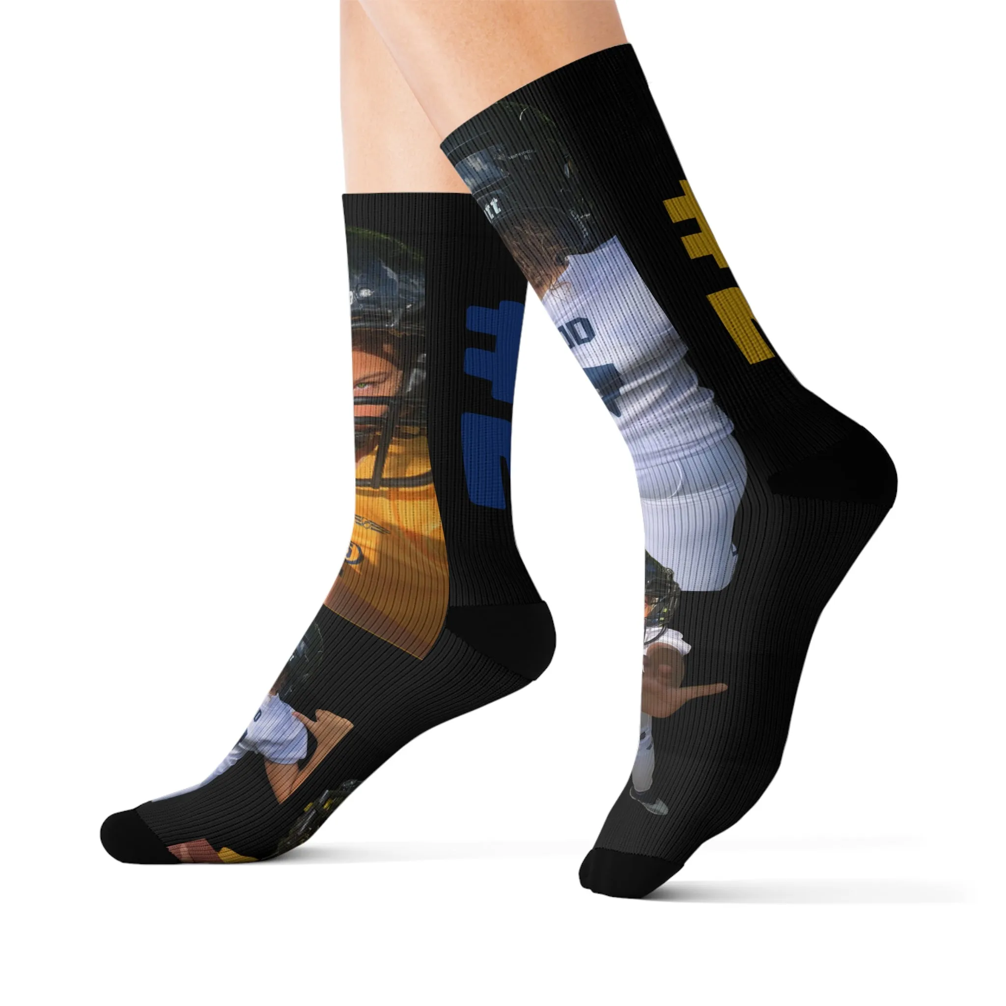 2 Kai Sharks Sublimation Socks