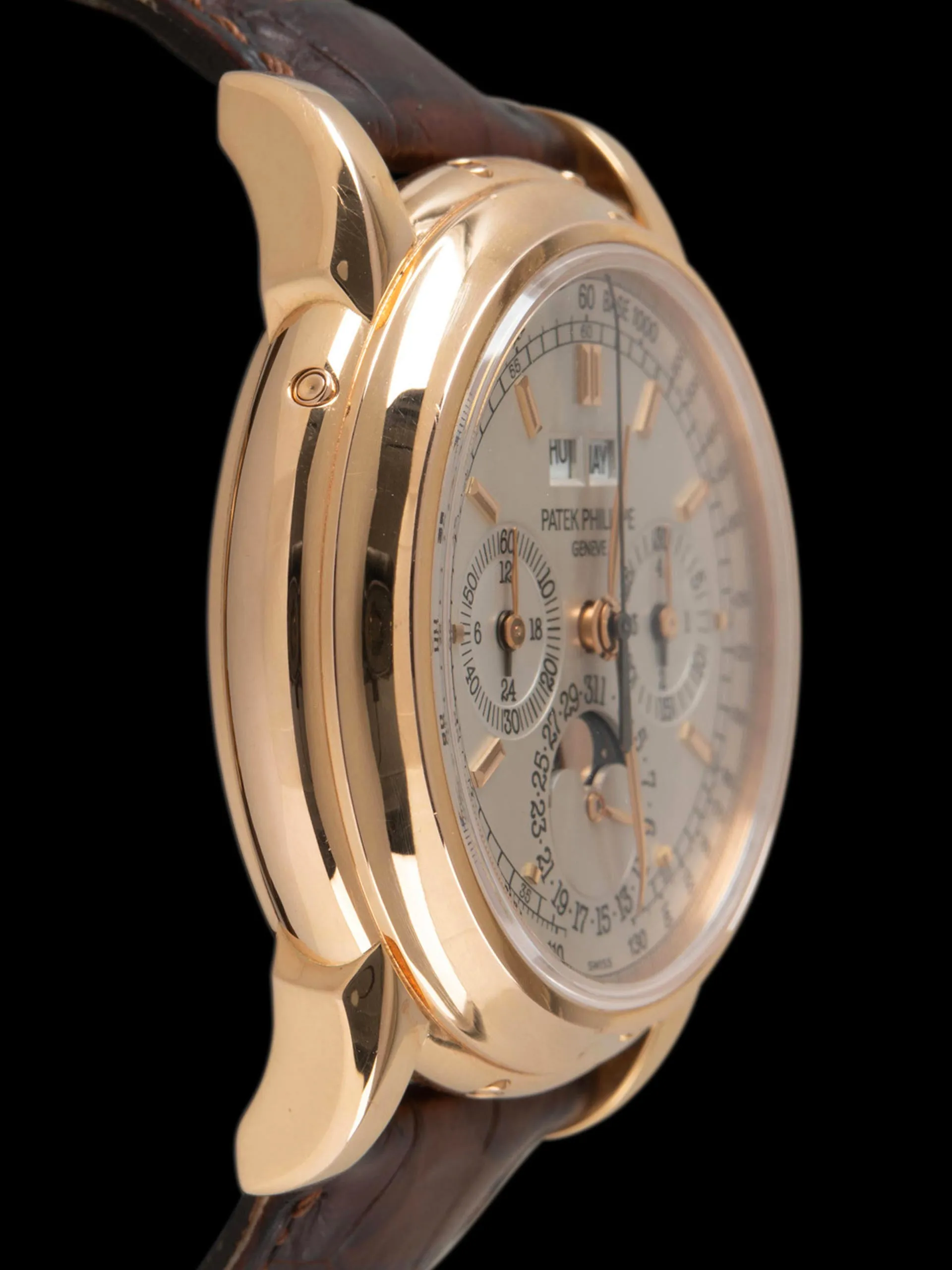 2000s Patek Philippe Perpetual Calendar Moonphase Chronograph (Ref. 5970R) 18K RG W/ Box