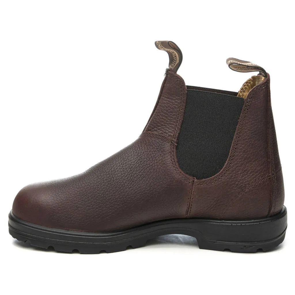 2247 Water-Resistant Leather Unisex Chelsea Boots