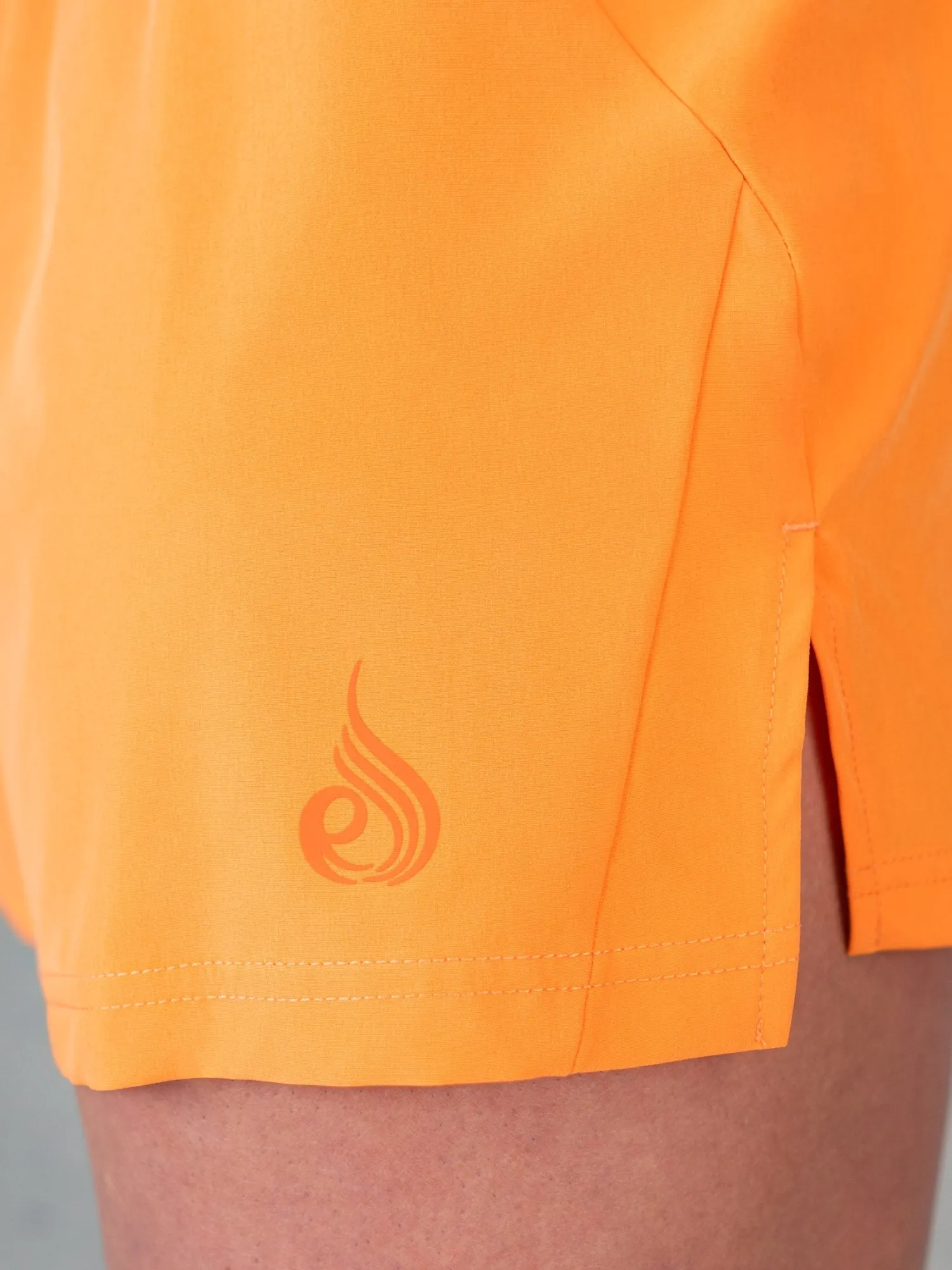 3" Training Shorts - Orange