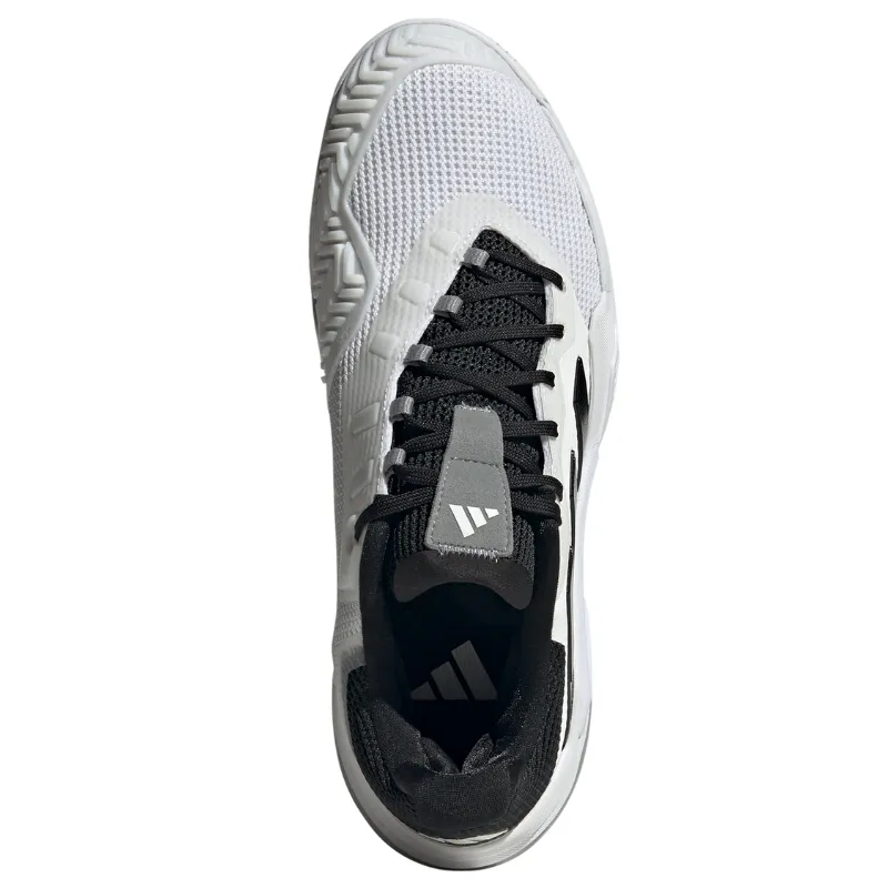 Adidas Barricade 13 Mens Tennis Shoes - White/Core Black/Grey Three