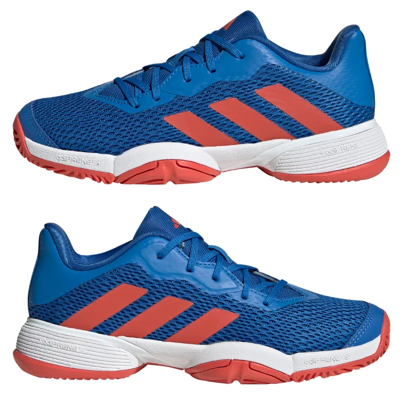 Adidas Barricade Kids Tennis Shoes - Bright Royal Blue