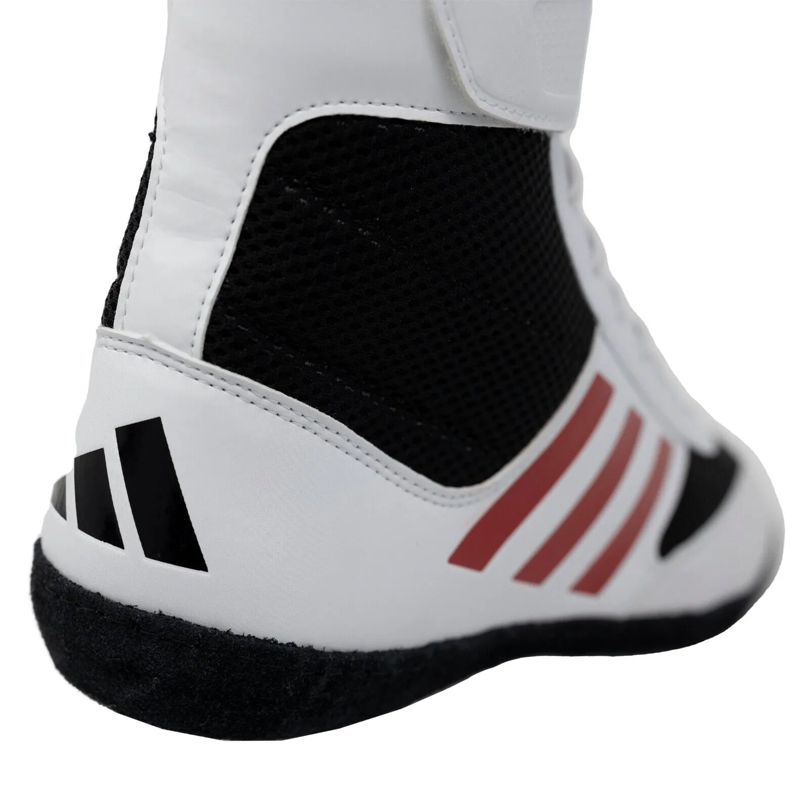 adidas Mens Combat Speed 5 Wrestling Shoes White