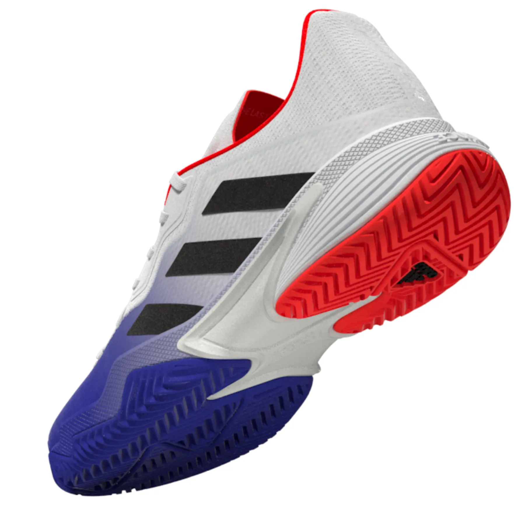 Adidas Performance Barricade Men Tennis Shoes - Lucblu/Core Black/Solar Red