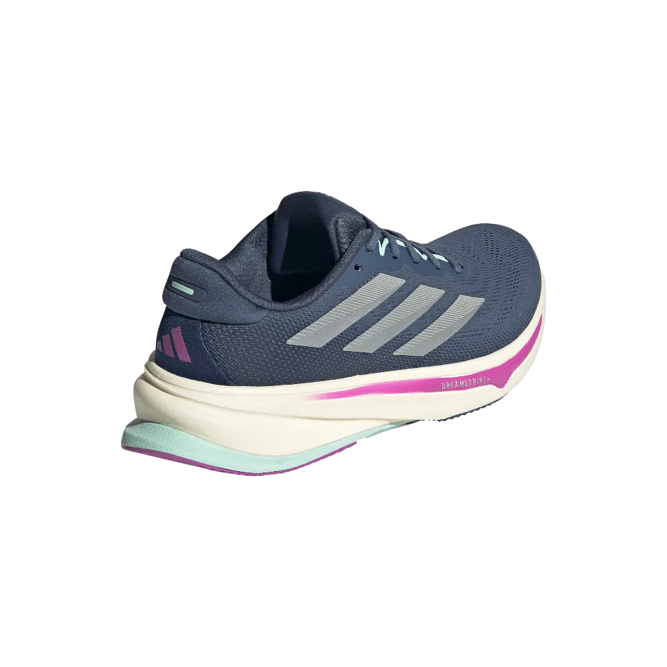 Adidas Women's Supernova Rise 2 Running Shoes in Preloved Ink/Matte Silver/Preloved Ink SS25