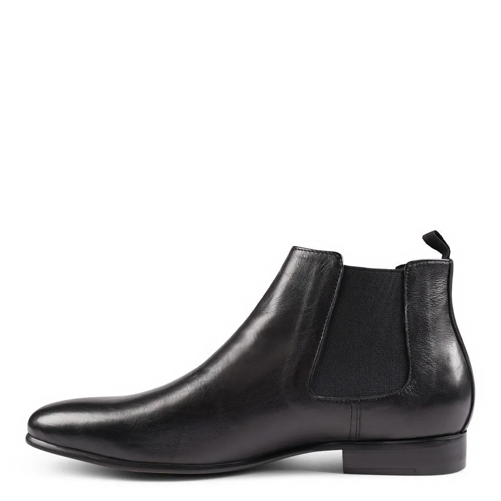 Adonis Black Chelsea Boots