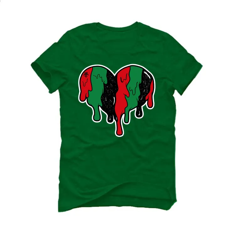 Air Jordan 2 Low “Christmas” | illcurrency Pine Green T-Shirt (Heart)