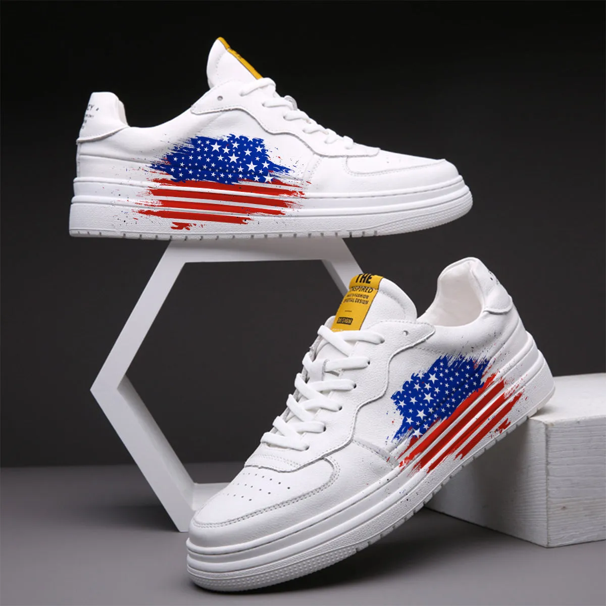 American Flag Low Top Sneaker