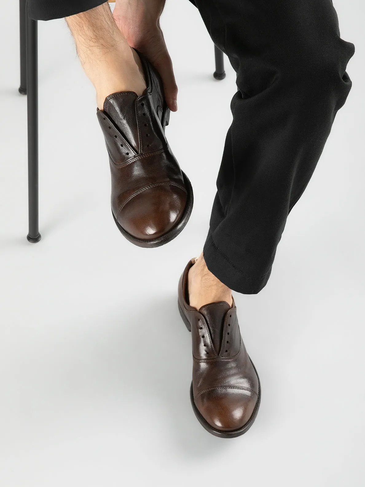 ARC 501 - Brown Leather Oxford Shoes