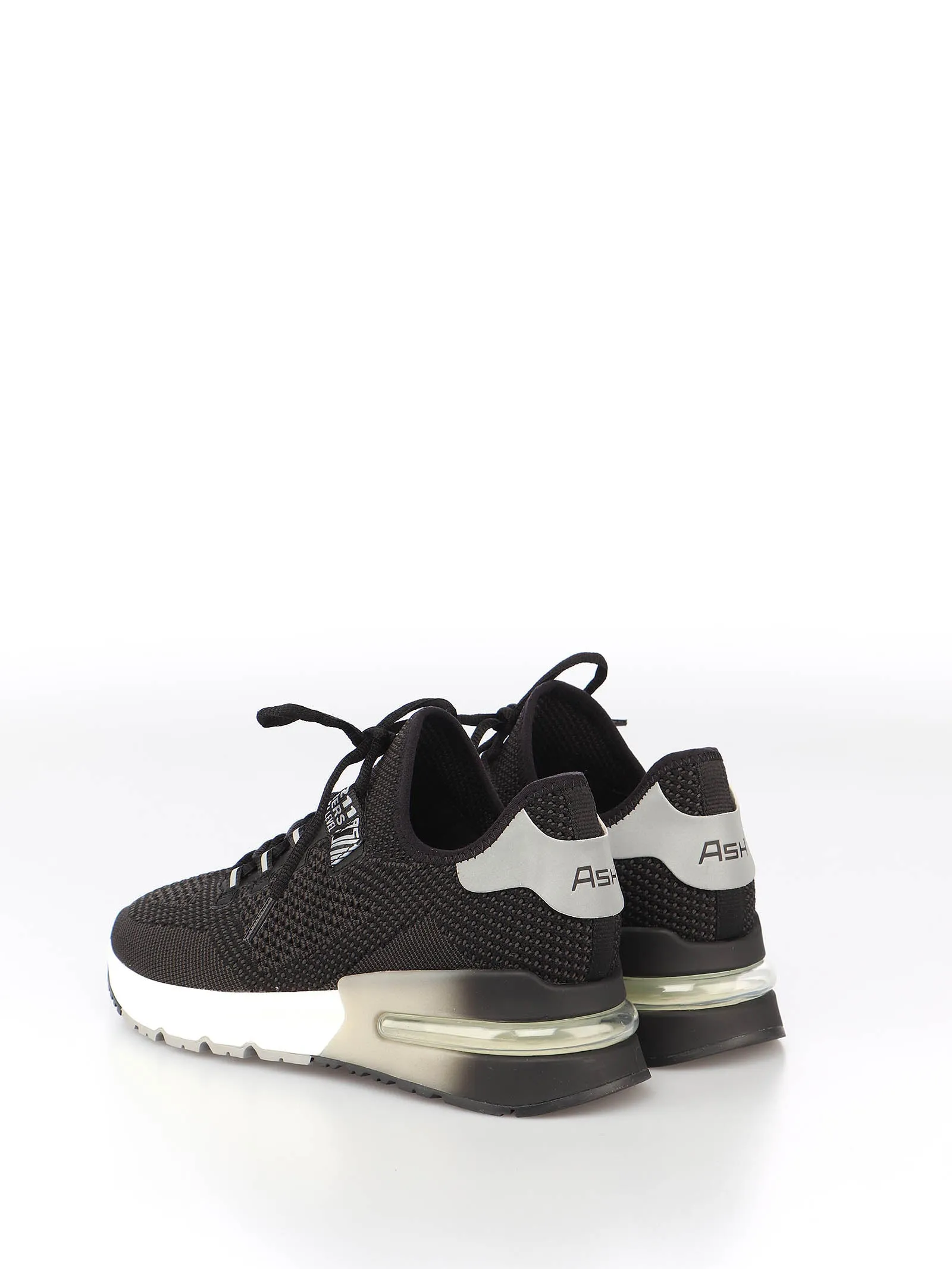 Ash Panelled Low-Top Sneakers