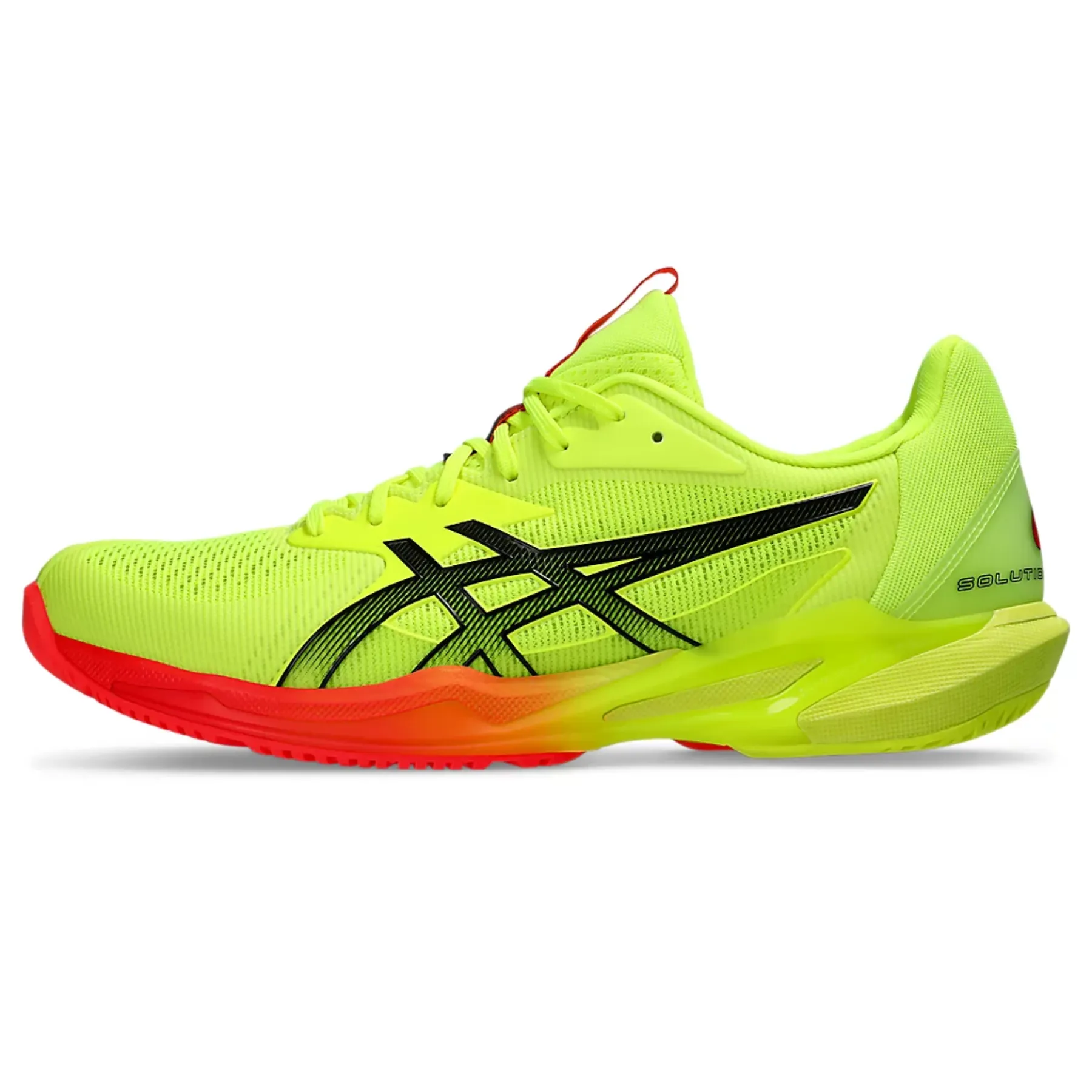 Asics Solution Speed FF 3 Paris Hardcourt Tennis Shoe - Safety Yellow/Black