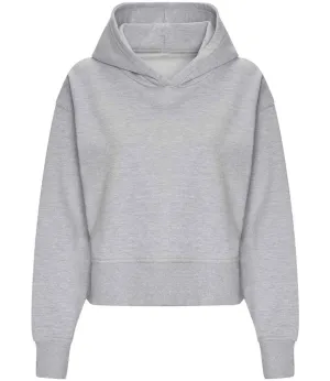 AWDis Ladies Relaxed Hoodie | Heather Grey