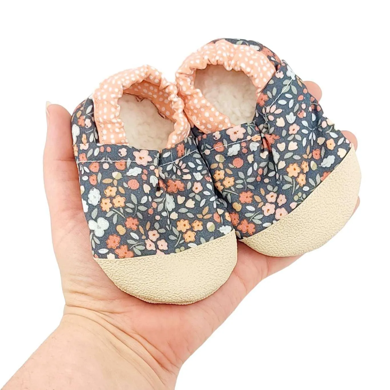 Baby Shoes - April Meadows (0-6mo or 6-12mo) by This Brave Journey