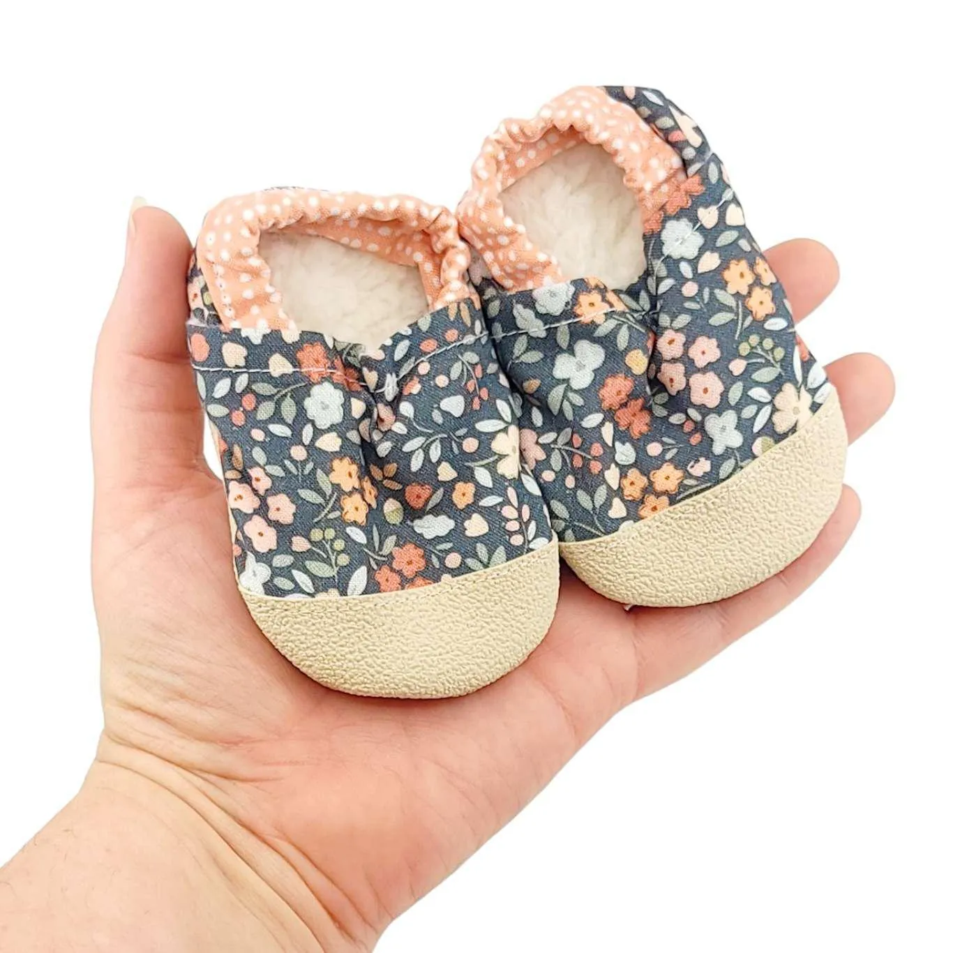 Baby Shoes - April Meadows (0-6mo or 6-12mo) by This Brave Journey