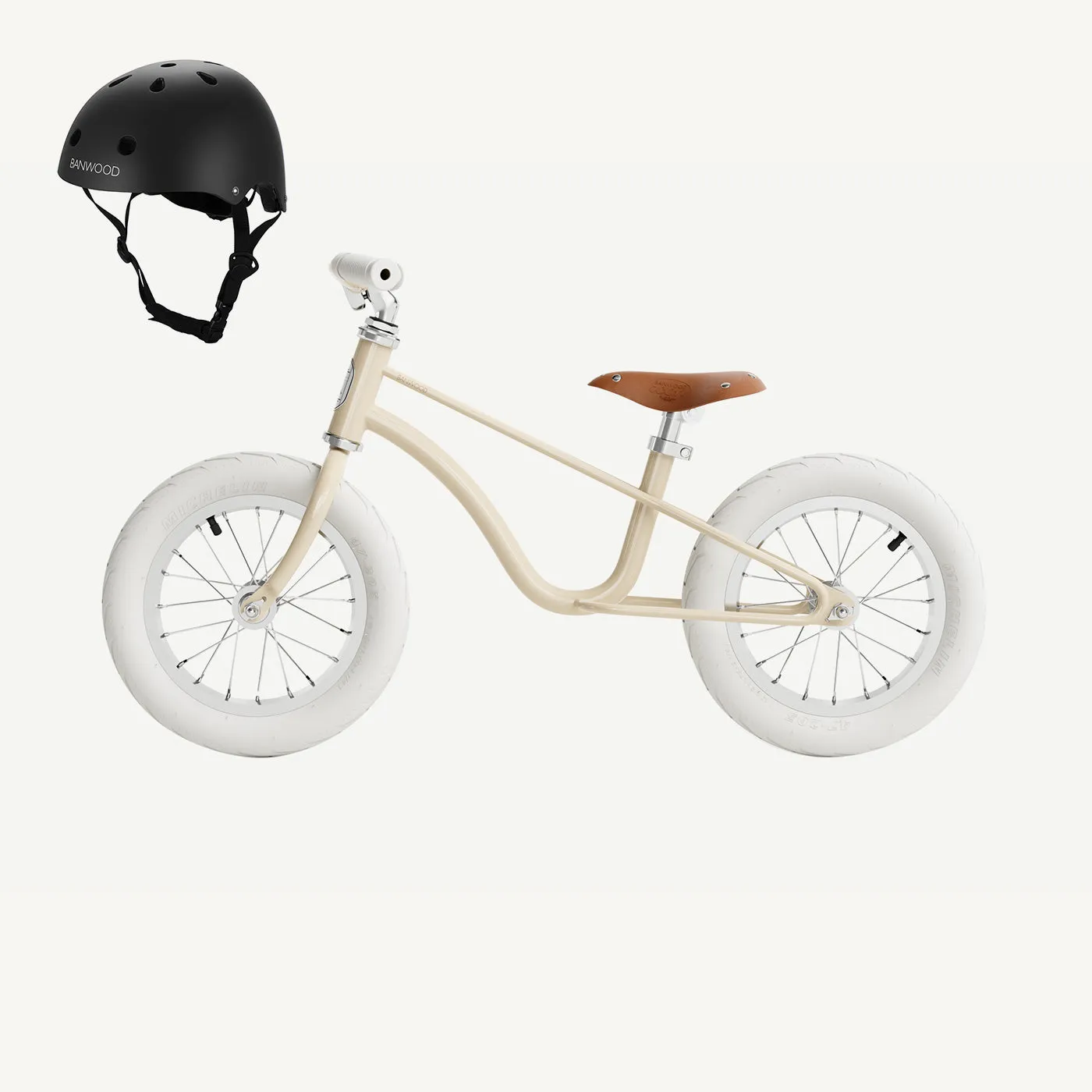 Banwood ICON Balance Bike - Cream