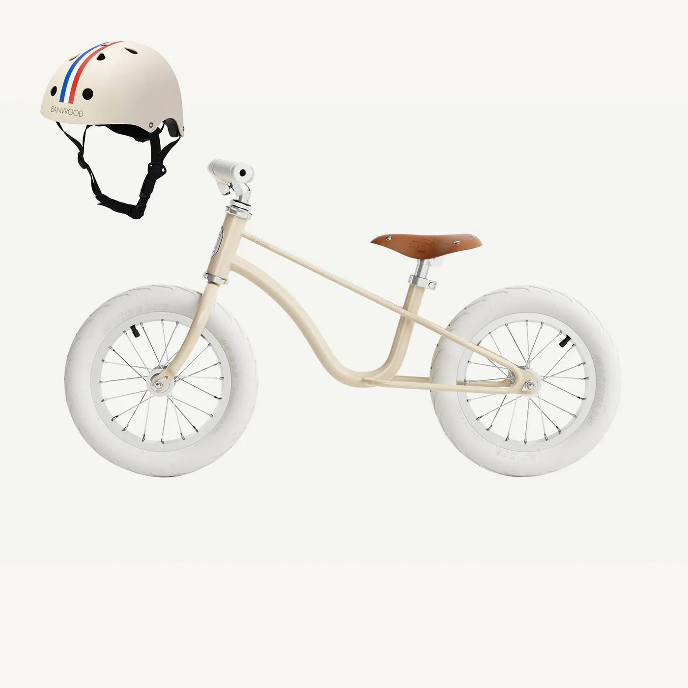 Banwood ICON Balance Bike - Cream