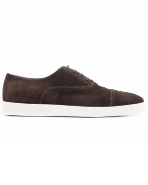 Behemot Brown Suede Oxford