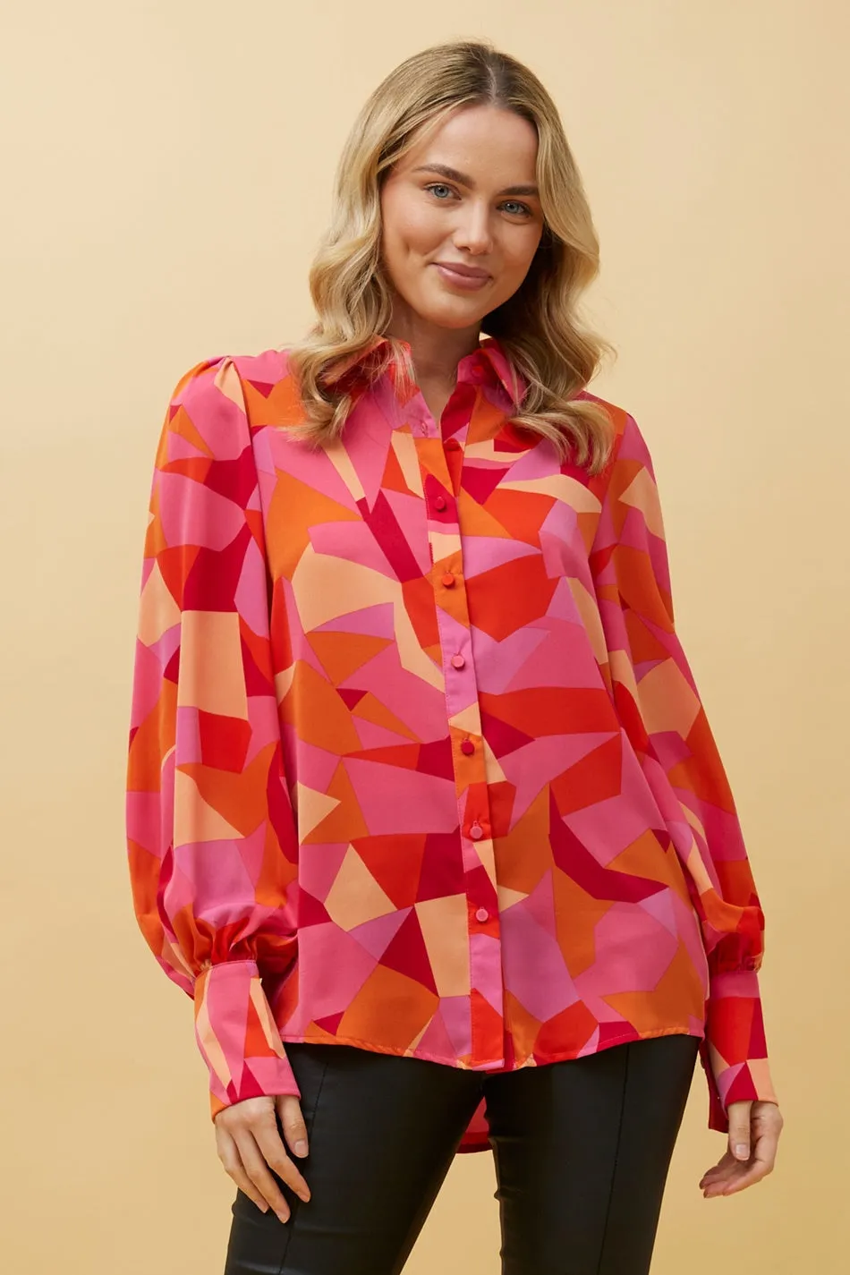 BELLE BALLOON SLEEVE SHIRT