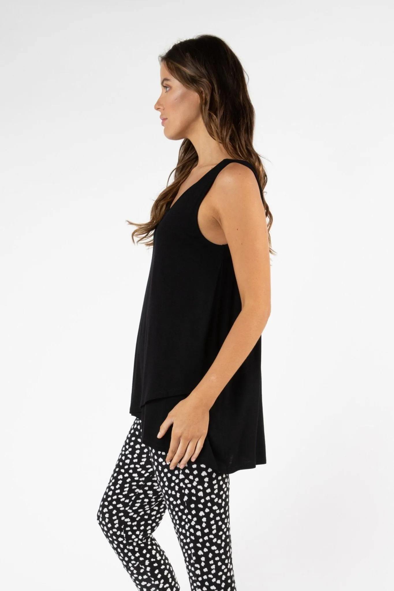 Betty Basics Zorita Tank in Black