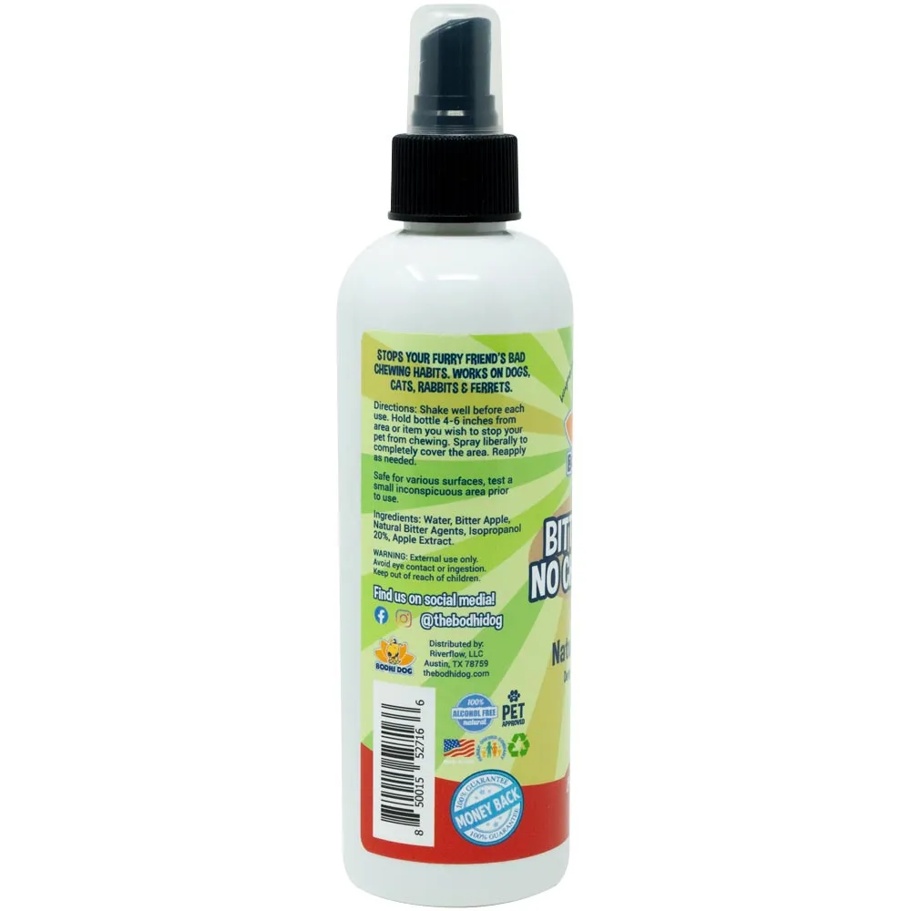 Bodhi Dog Premium Bitter Apple No Chew Spray | Natural Training Aid | Bitter Apple Chewing Spray for Dogs & Puppies | Deter Dogs from Chewing & Biting | Made in USA