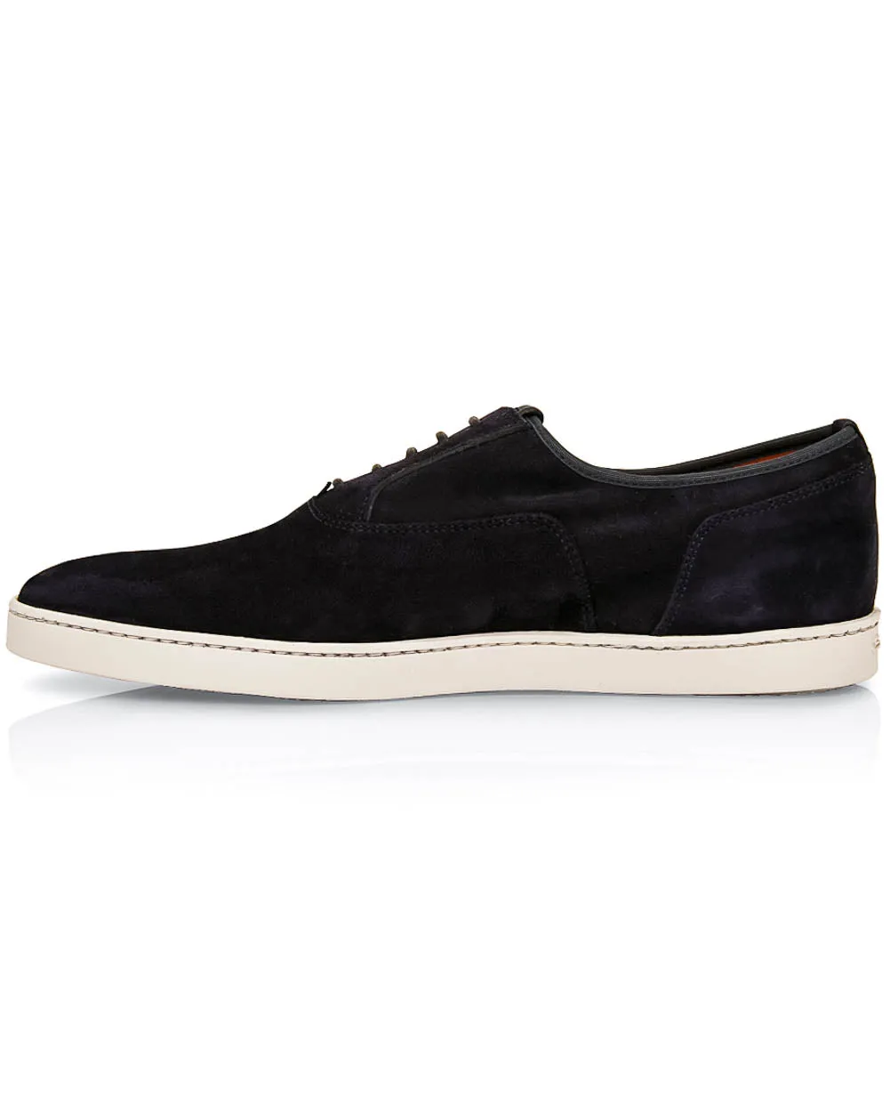 Bodice Suede Oxford Sneaker in Dark Blue