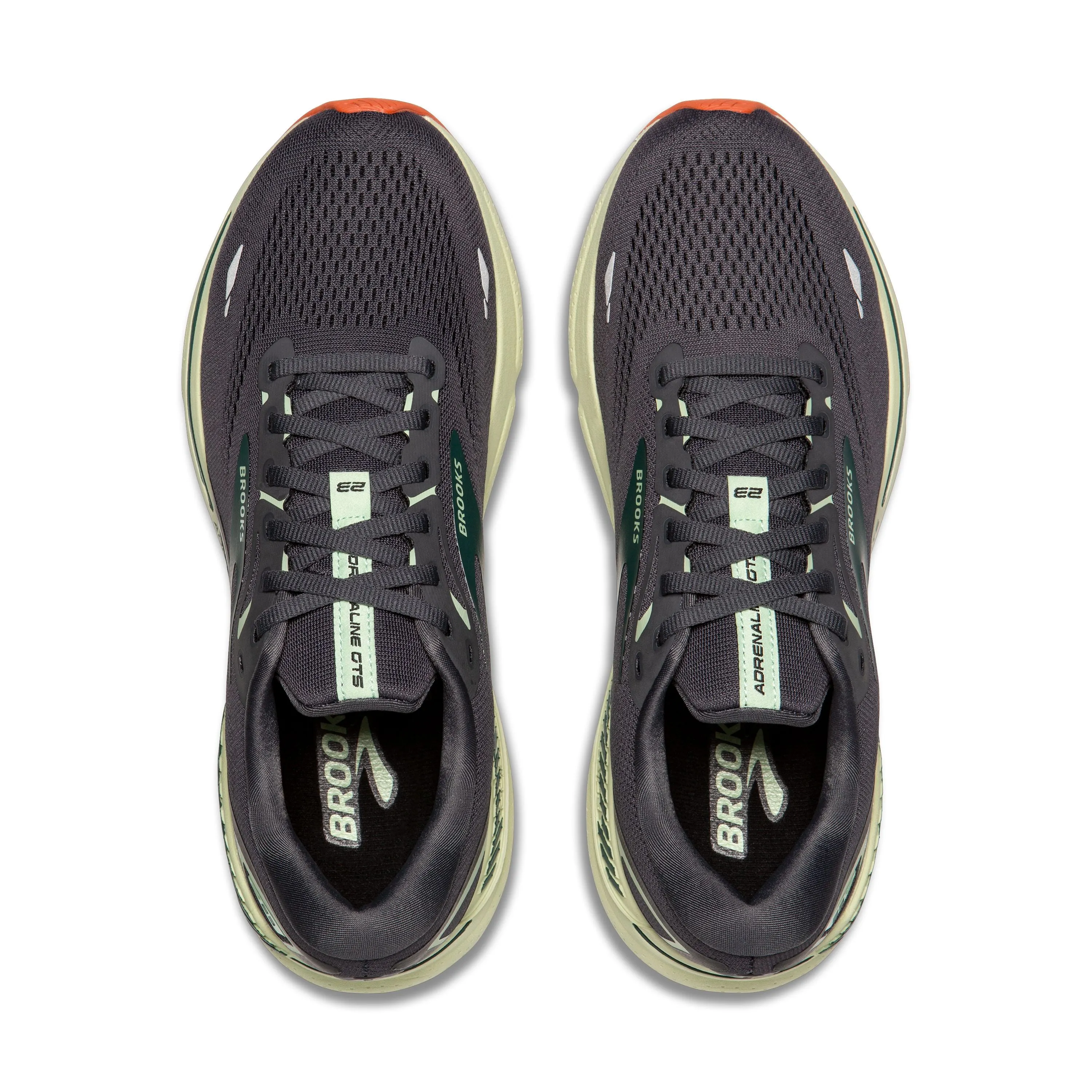 Brooks | Adrenaline GTS 23 | Men's | Ebony/Smoke Green/Clay