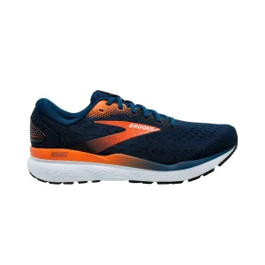 Brooks Ghost 16 Navy Blue Orange AW24 Shoes