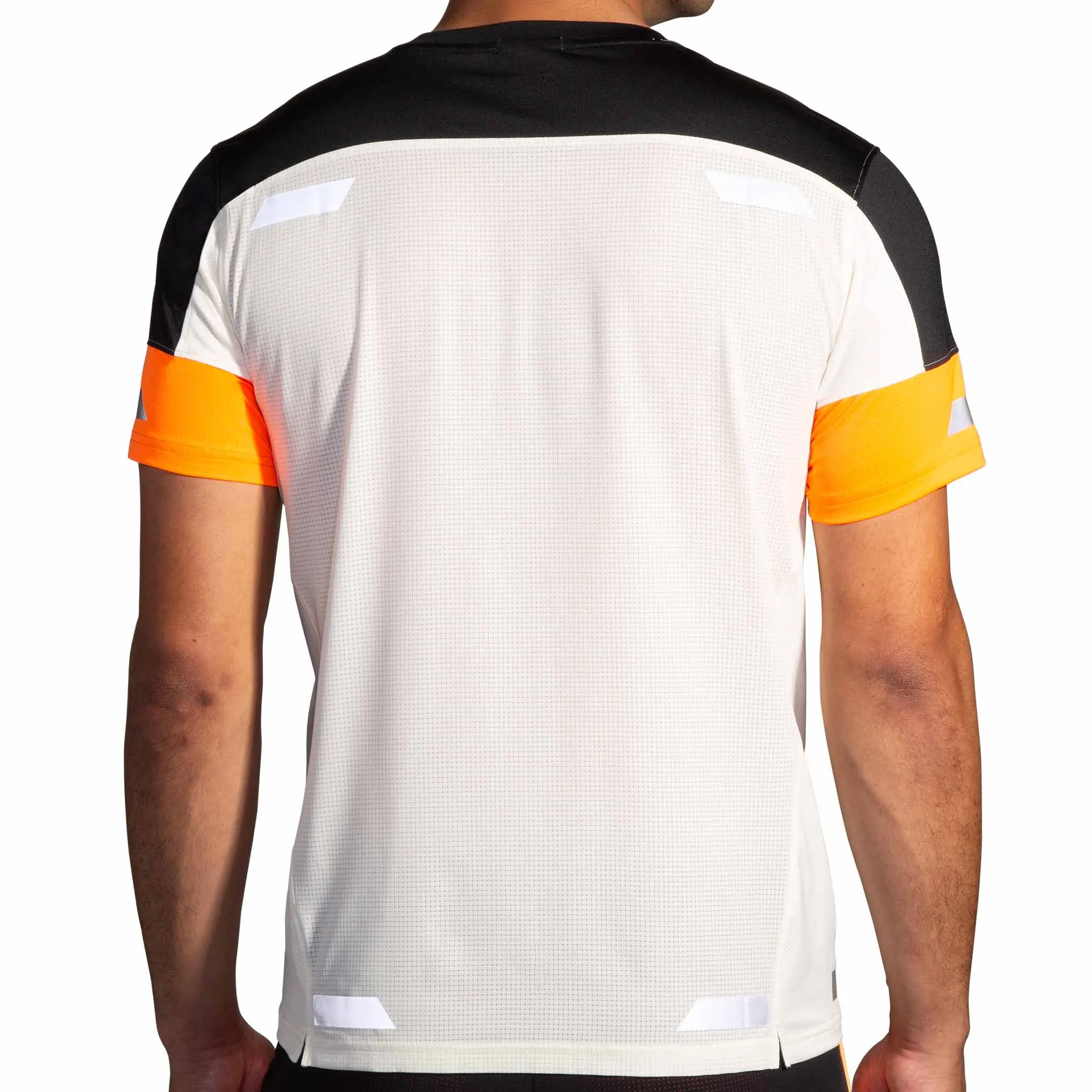 Brooks | Men's Run Visible Short Sleeve 2.0 - Ecru