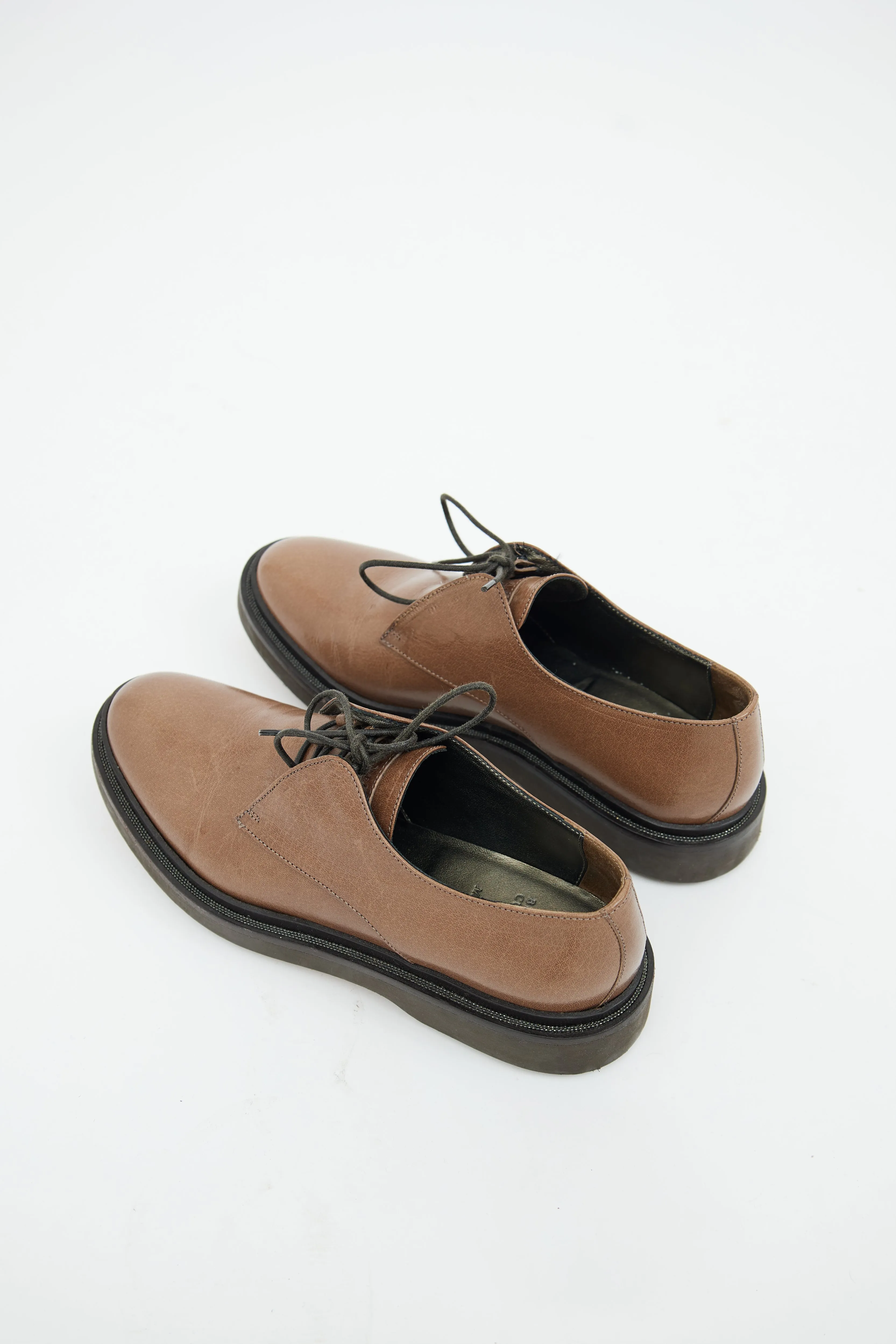 Brown Monili Oxford Shoe