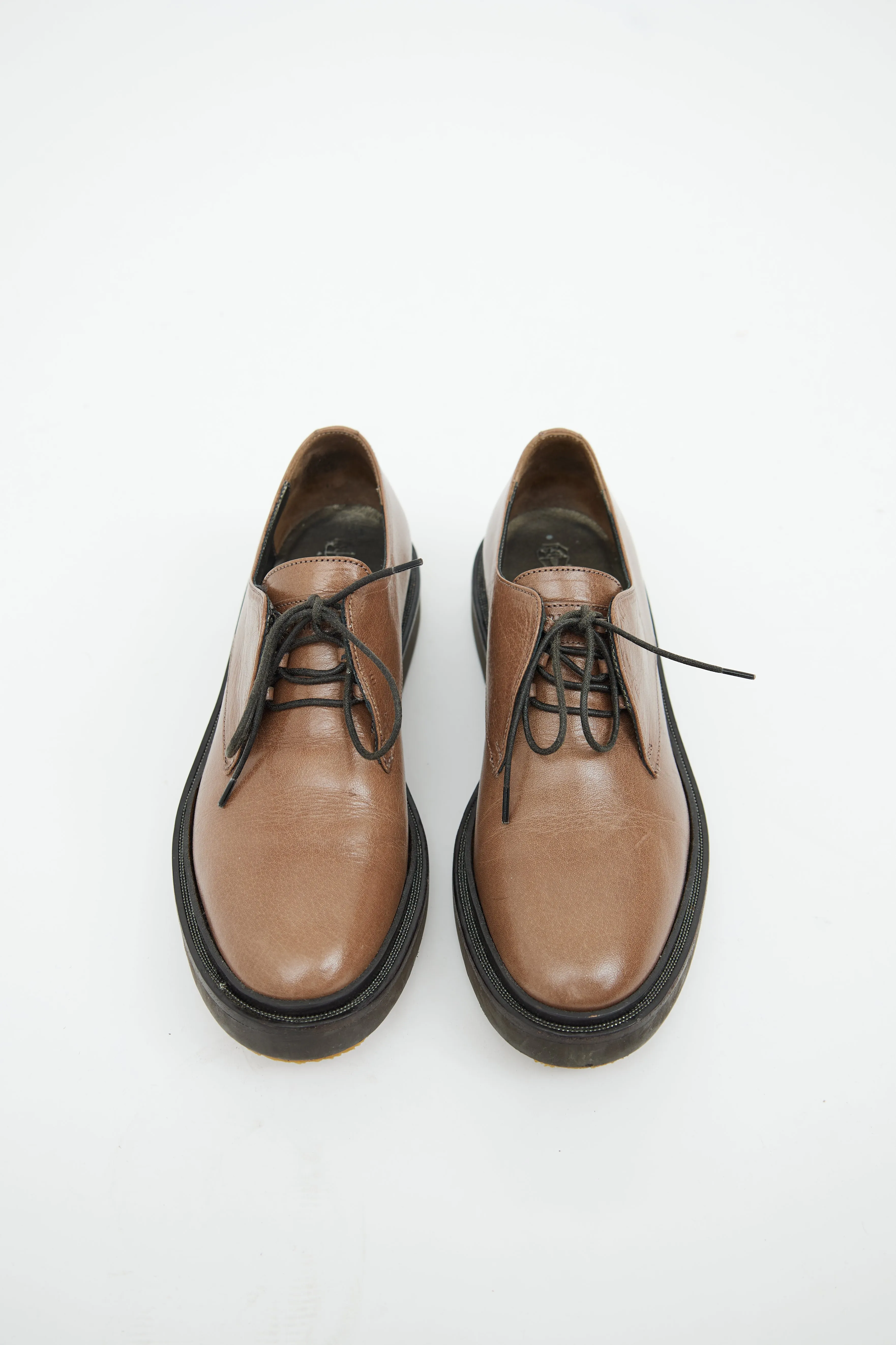 Brown Monili Oxford Shoe