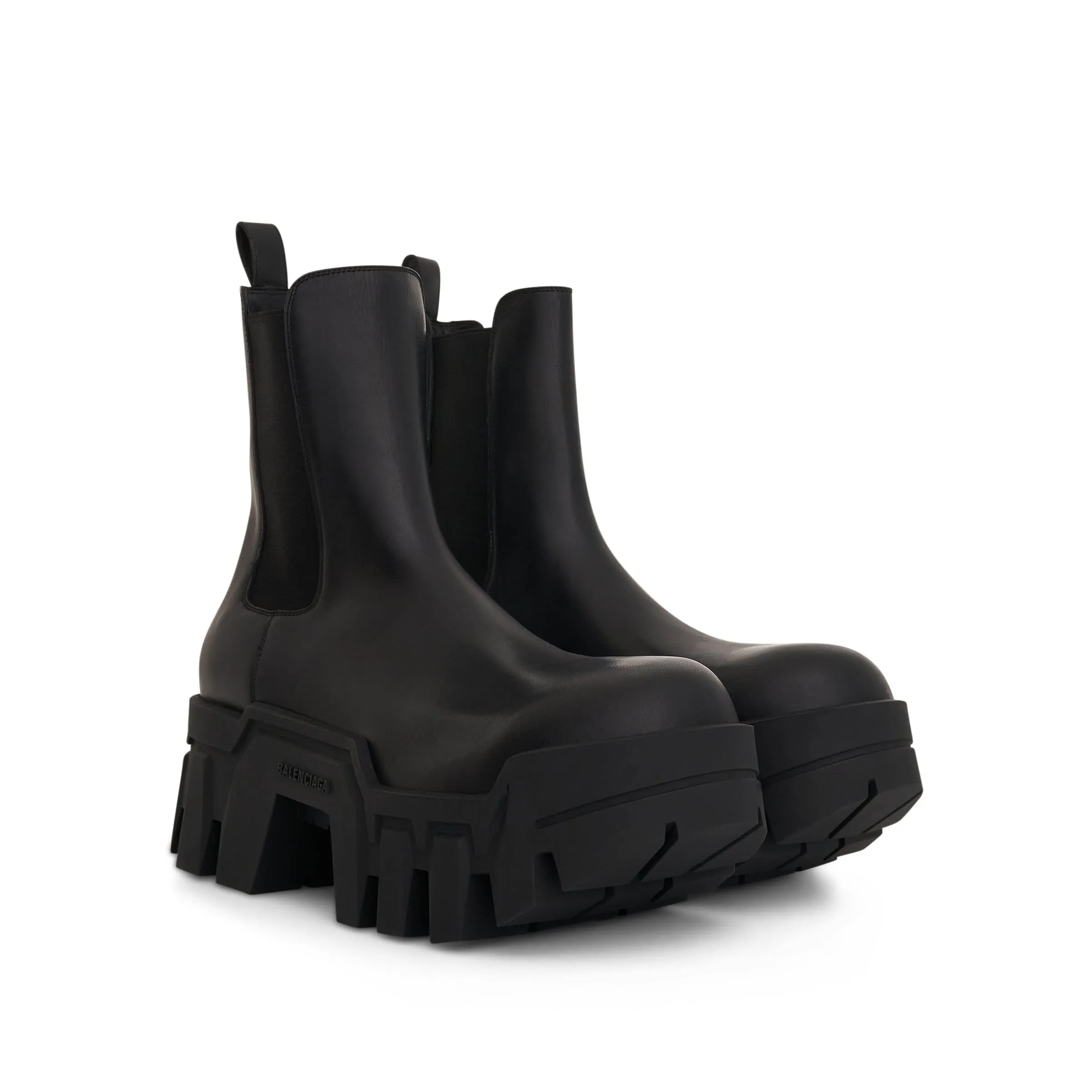 Bulldozer Chelsea Boot in Black