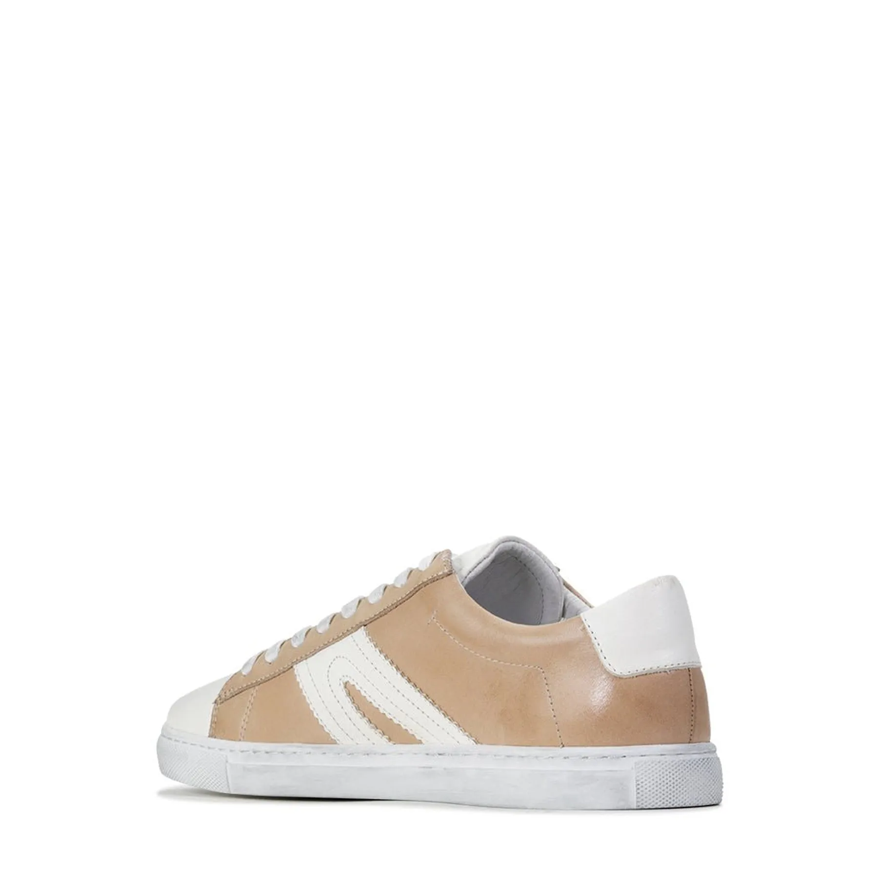 BURN LOW-TOP LEATHER SNEAKERS