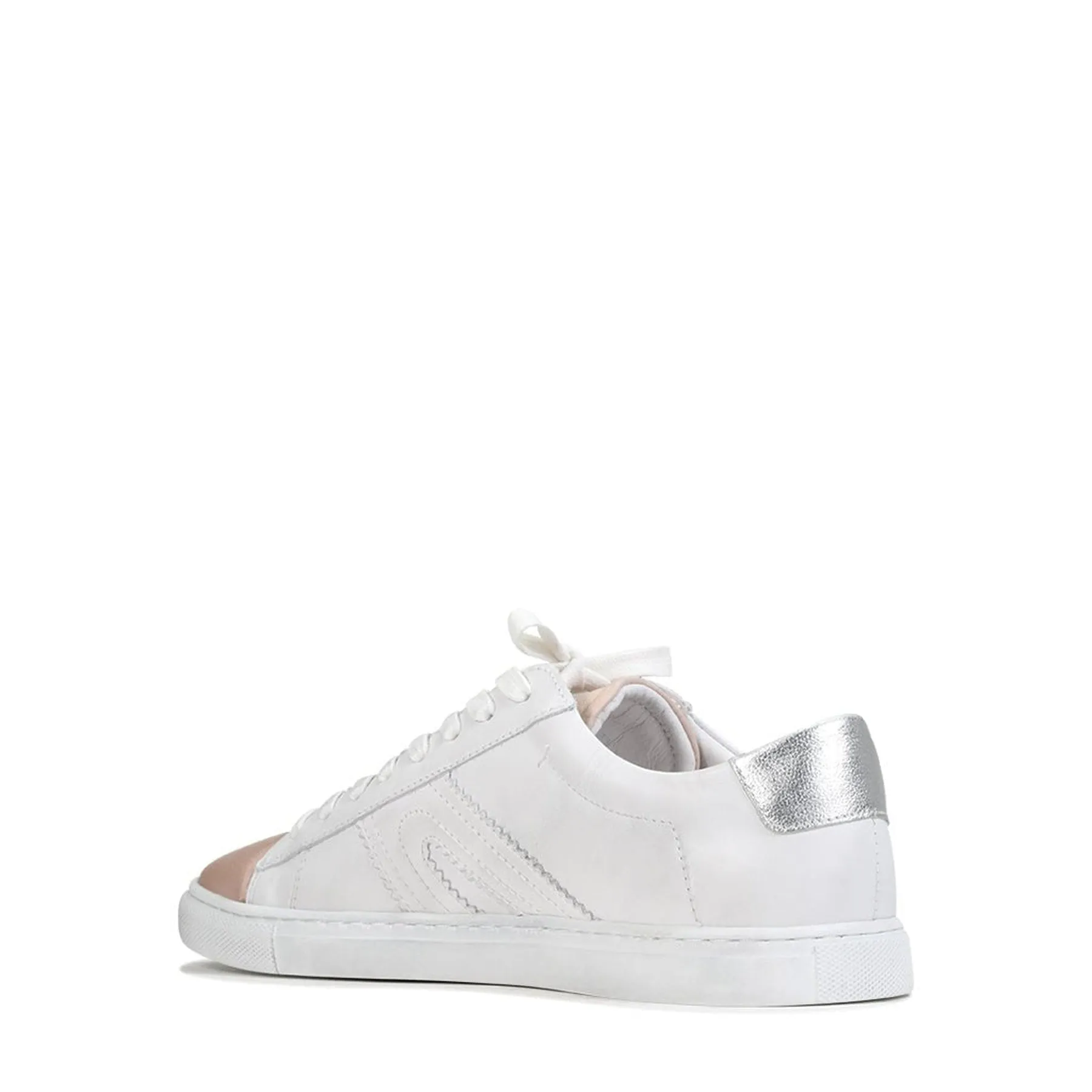 BURN LOW-TOP LEATHER SNEAKERS