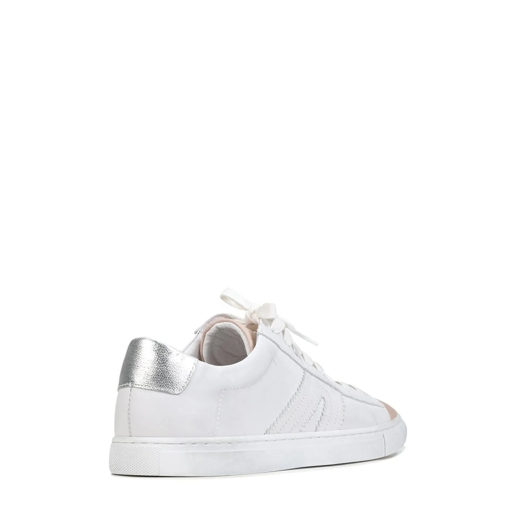 BURN LOW-TOP LEATHER SNEAKERS