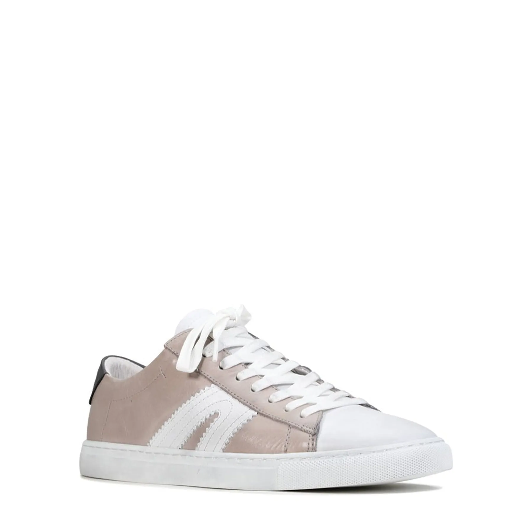 BURN LOW-TOP LEATHER SNEAKERS