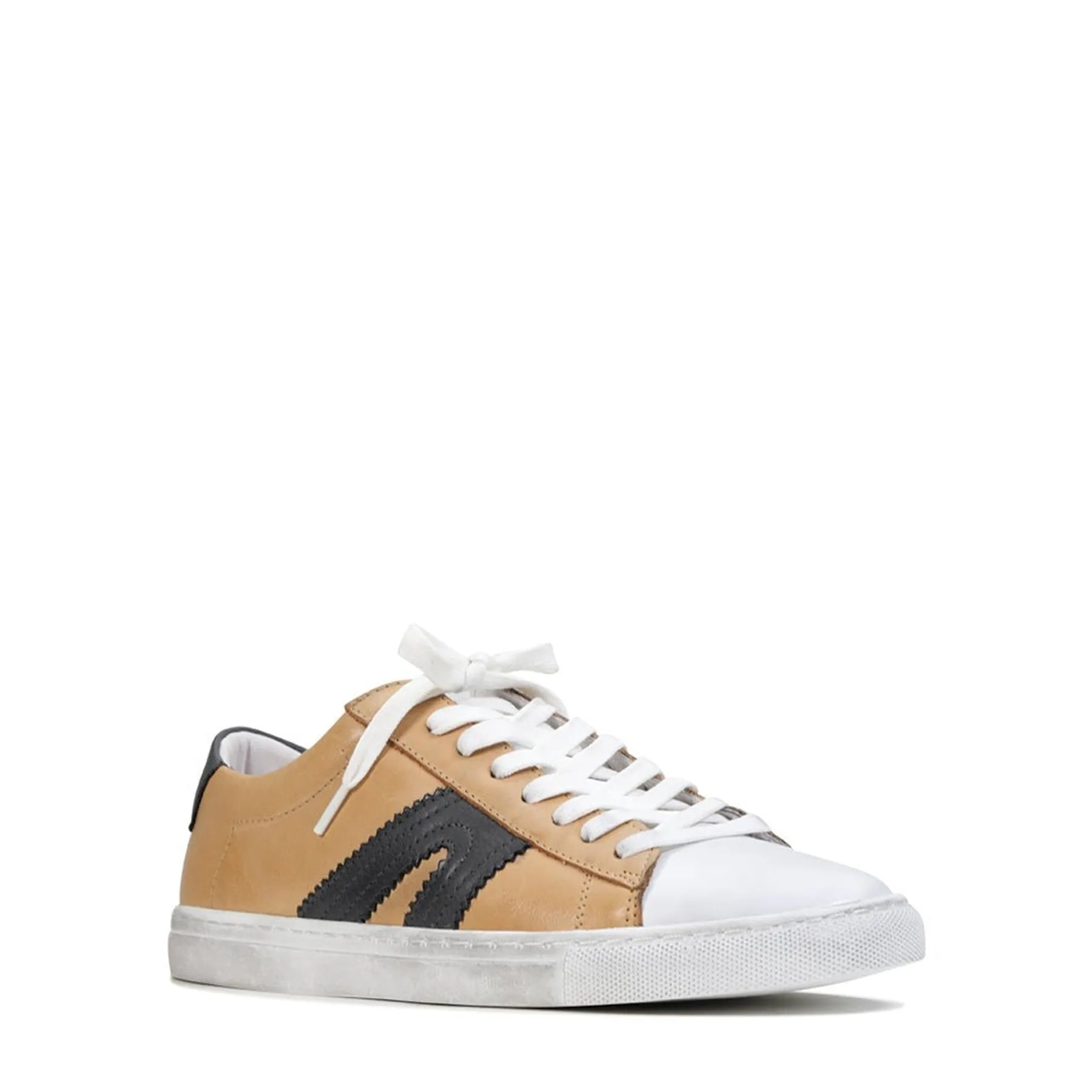 BURN LOW-TOP LEATHER SNEAKERS