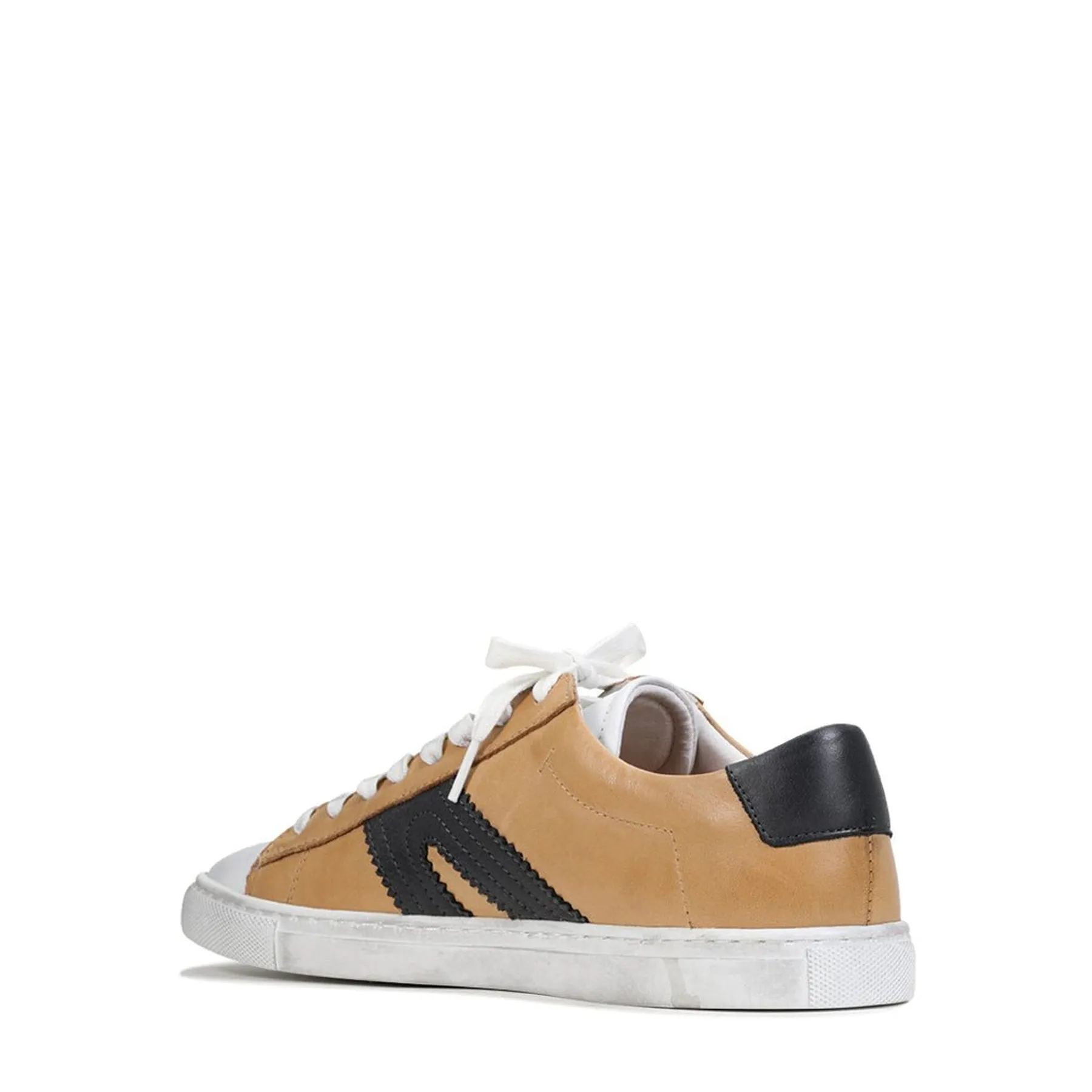 BURN LOW-TOP LEATHER SNEAKERS