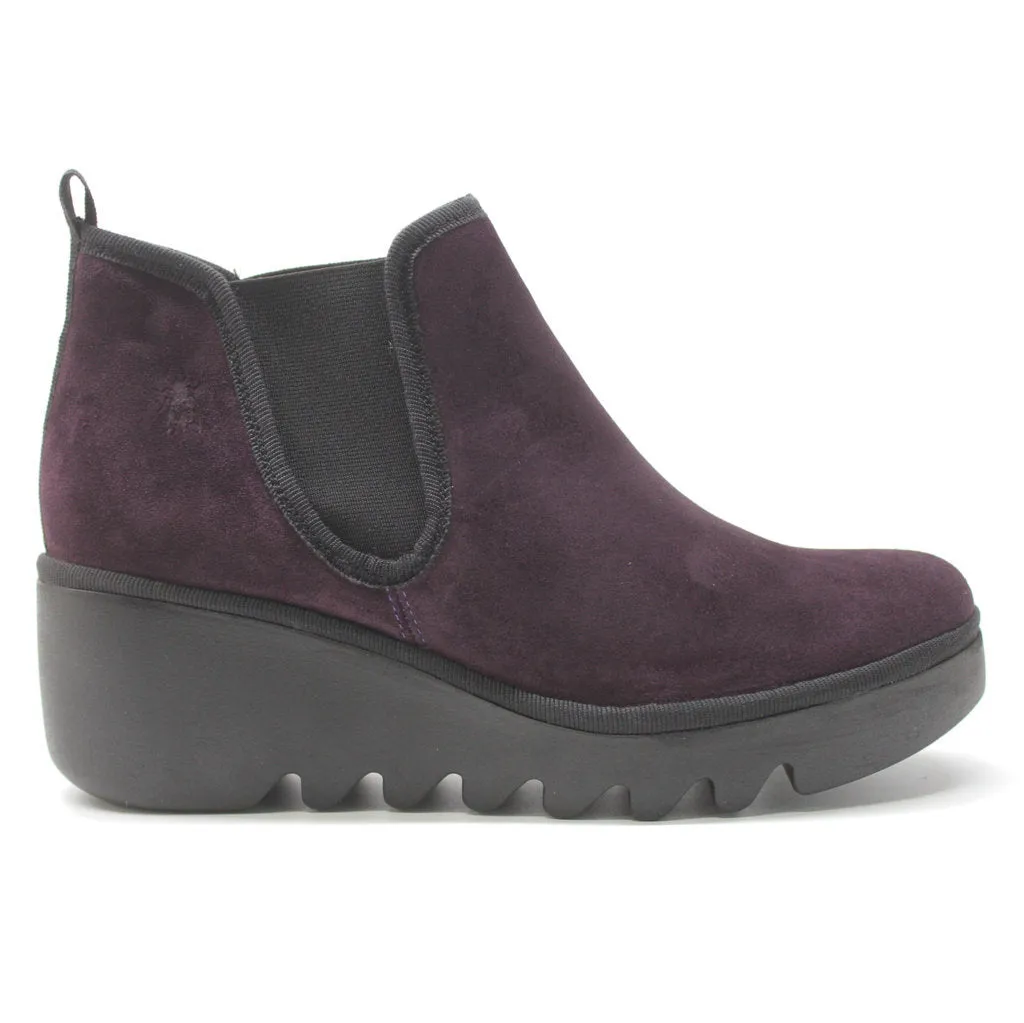 Byne349Fly Suede Women's Chelsea Ankle Boots