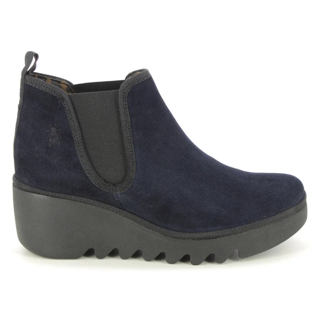 Byne349Fly Suede Women's Chelsea Ankle Boots