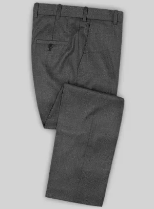 Caccioppoli Sun Dream Sojera Charcoal Wool Silk Pants