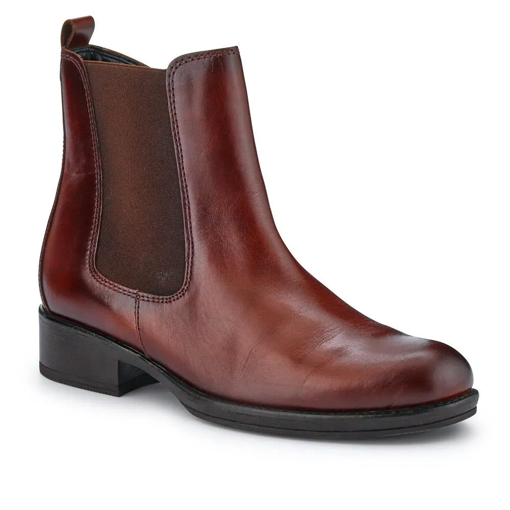 Casual Leather Chelsea Boots - GAB40534 / 327 565