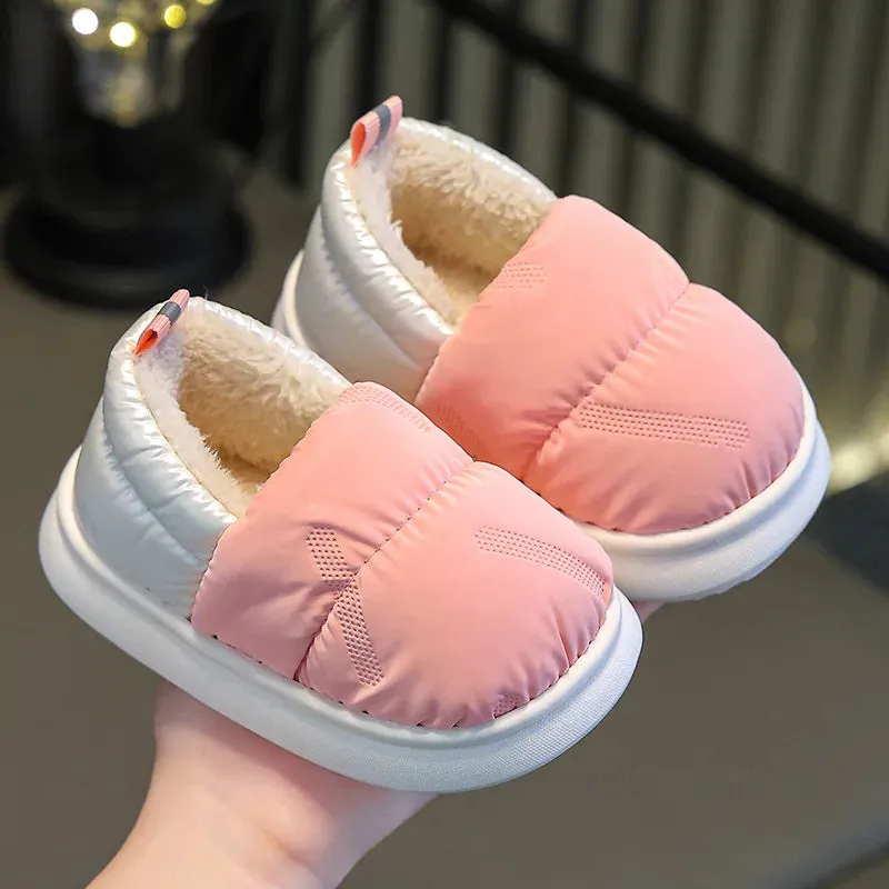 Children's Winter Waterproof Slippers