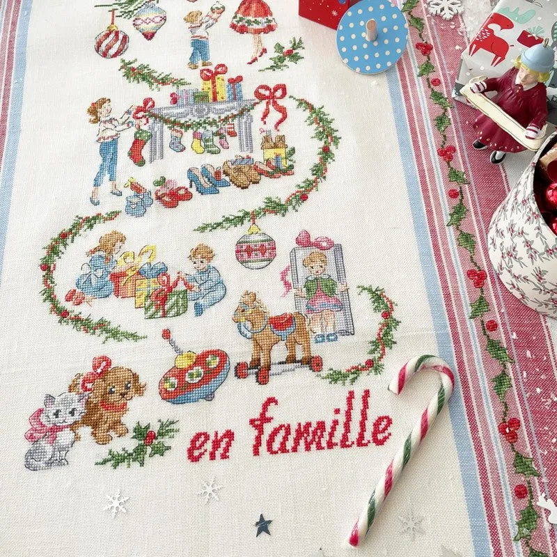 Christmas Family - Tea Towel