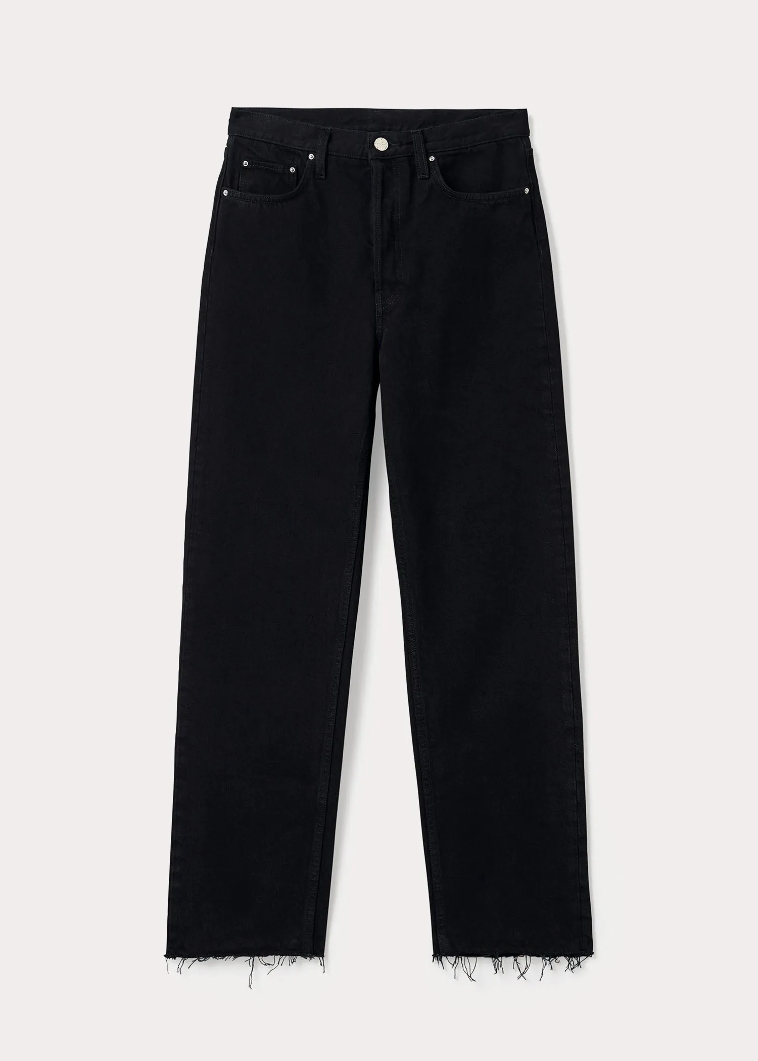 Classic cut denim black