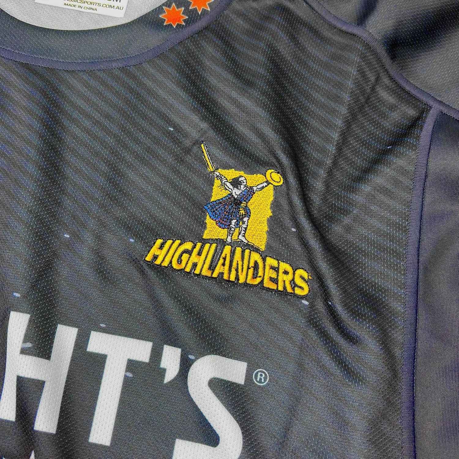 Classic Highlanders 2024 Super Rugby Adults Training Rugby Shirt