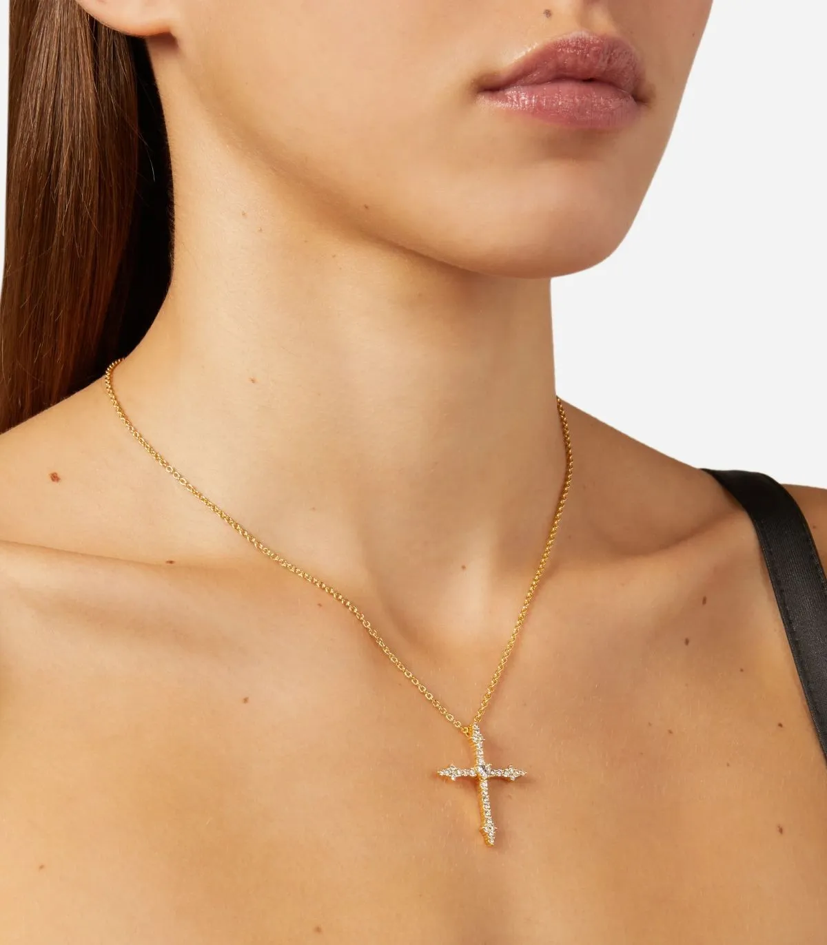 Collana Pendente Chiara Ferragni Gothic Cross Edizione Limitata J19AWC14