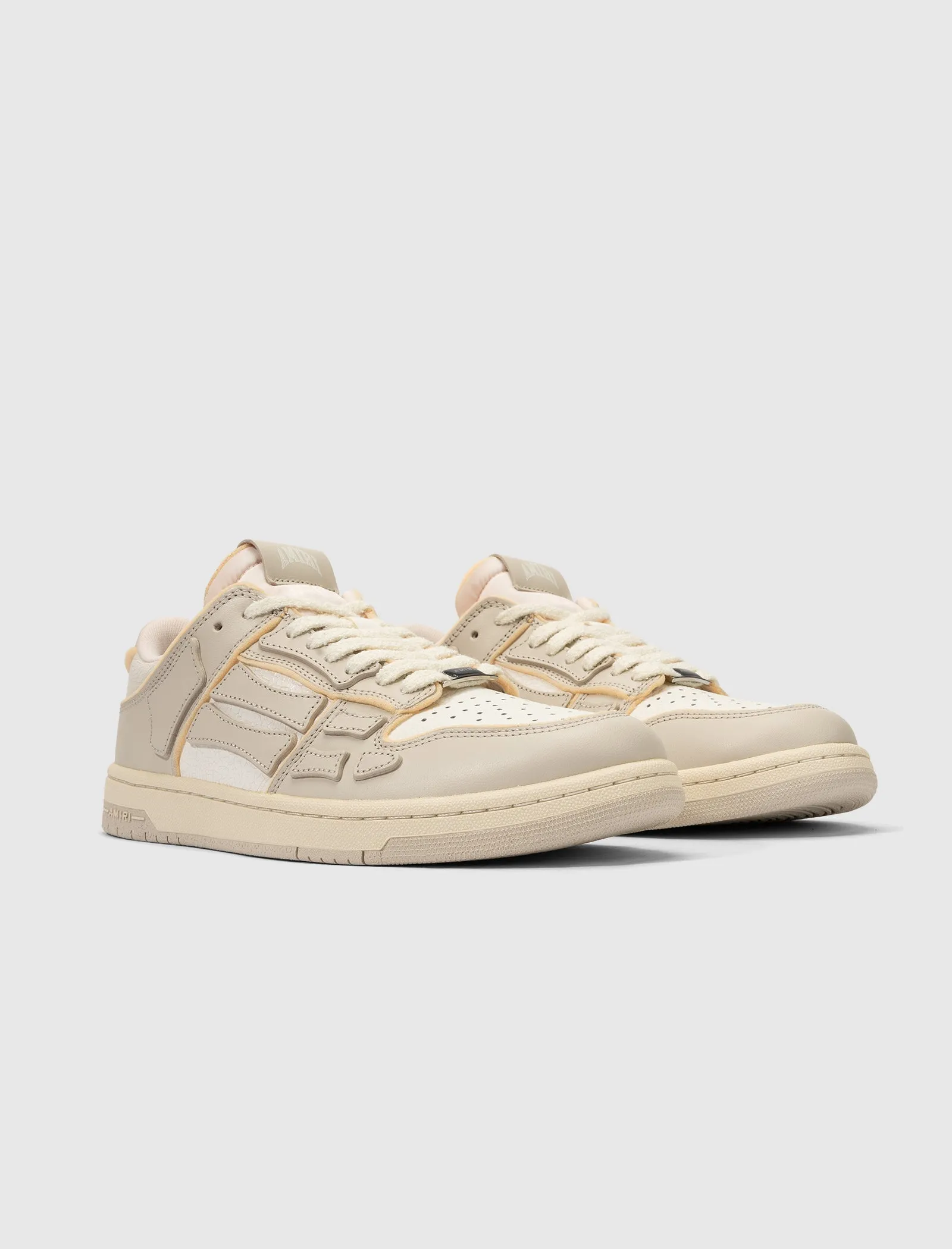 COLLEGIATE SKEL TOP LOW "BIRCH WHITE"