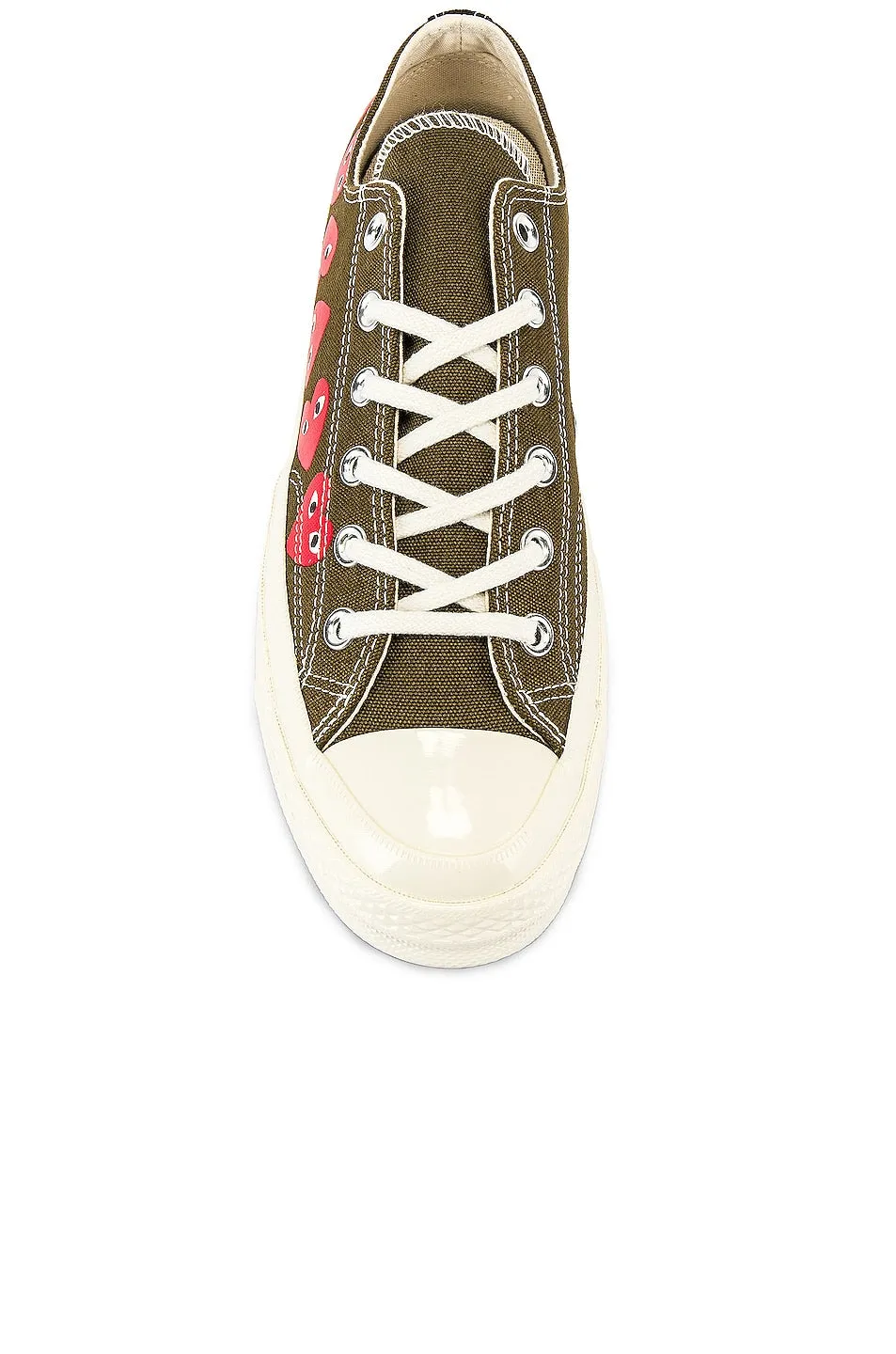 Comme des Garçons Emblem Low Top sneakers, khaki