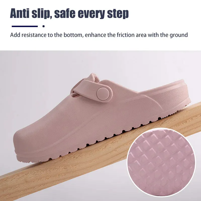 Comwarm Women Men Working Slippers Shoes Nurses Soft Eva Clogs Slides Anti-Slip Operating Room Lab Waterproof Medical Slippers