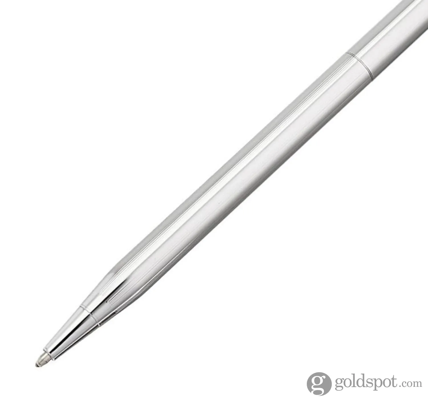 Cross Accessory Ballpoint Pen Replacement for Desk Set in Lustrous Chrome